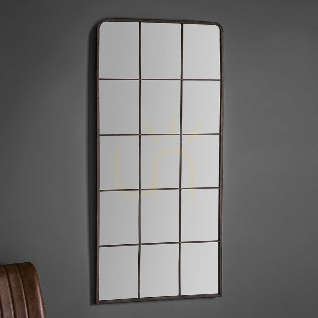 Zobacz Lustro ścienne Gallery Direct Rochester czarne metalowe 127x61 cm Lustro ścienne Gallery Direct Rochester czarne metalowe 127x61 cm
