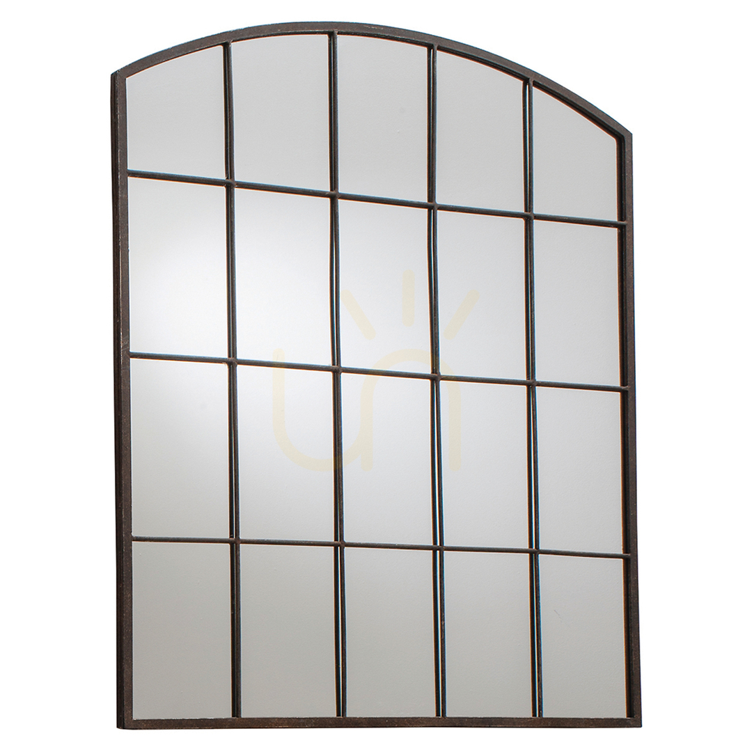 Sprawdź Lustro okienne Gallery Direct Rockford czarne metalowe 91x76 cm Lustro okienne Gallery Direct Rockford czarne metalowe 91x76 cm