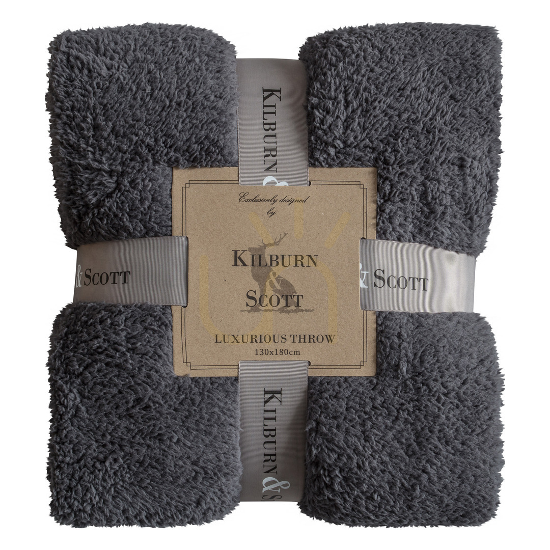 Sprawdź Narzuta Teddy Fleece Gallery Direct węgiel drzewny 130x180 cm Narzuta Teddy Fleece Gallery Direct węgiel drzewny 130x180 cm