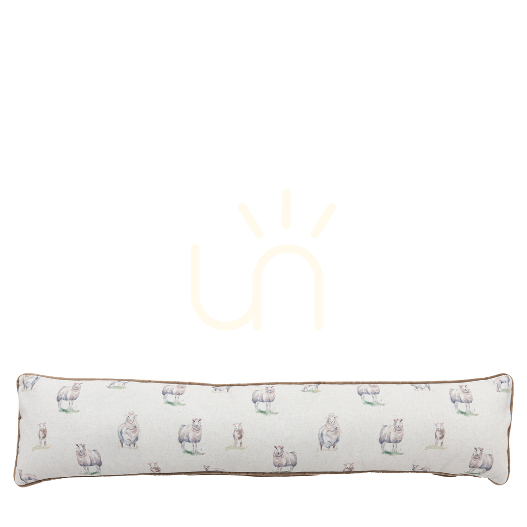 Sprawdź Uszczelka pod drzwi Gallery Direct Kilburn Sheep zielono-naturalna 90 cm Uszczelka pod drzwi Gallery Direct Kilburn Sheep zielono-naturalna 90 cm