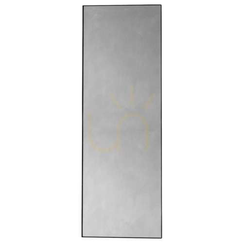 Sprawdź Lustro stojące ścienne Gallery Direct Hurston czarne metalowe 50x170 cm