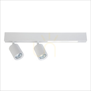 Biała lampa sufitowa Milagro Magnet ML1133 LED 5 W + 2×GU10 3000/4000 K small 2