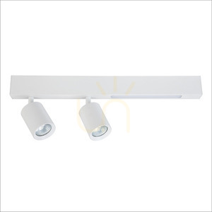Biała lampa sufitowa Milagro Magnet ML1133 LED 5 W + 2×GU10 3000/4000 K small 0
