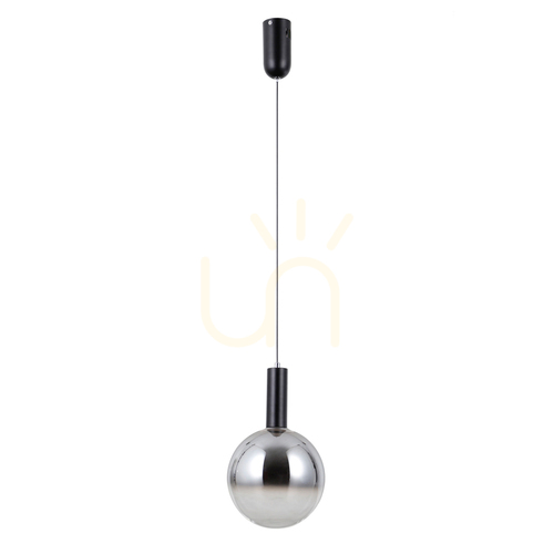 Sprawdź Lampa wisząca Italux Strela LED czarna szklana PND-34378-1M-BK