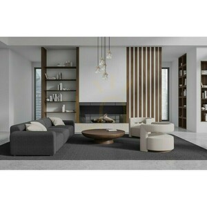 Lampa wisząca Italux Torno czarno-złota 5-punktowa szklane klosze E14 PND-40813-5R-BK-HBR small 1