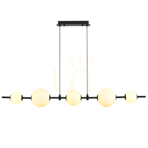 Lampa wisząca MILA czarna 140 cm small 3