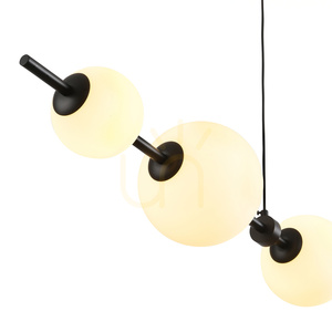 Lampa wisząca MILA czarna 140 cm small 7