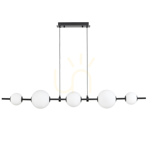 Sprawdź Lampa wisząca MILA czarna 140 cm