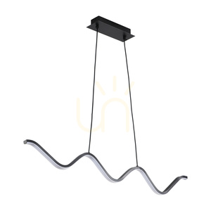 Lampa wisząca Step into Design ZIGZAG czarna LED 13 W 1300 lm 3000 K 90 cm small 4