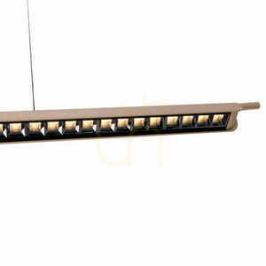 Lampa wisząca Max Light JO-JO P0596 czarno-złota 124 cm LED 40W small 2