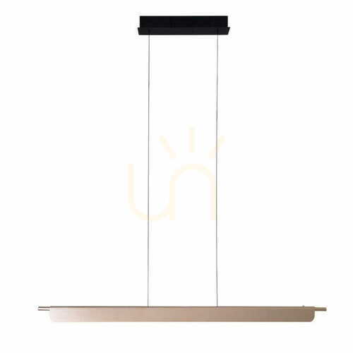 Sprawdź Lampa wisząca Max Light JO-JO P0596 czarno-złota 124 cm LED 40W
