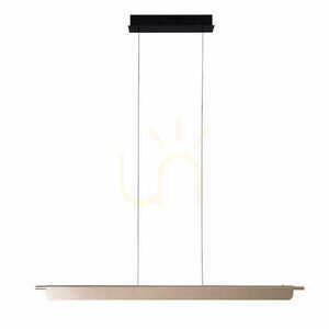 Lampa wisząca Max Light JO-JO P0596 czarno-złota 124 cm LED 40W small 0