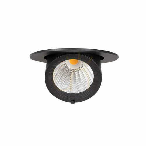 Sprawdź Oprawa wpustowa Max Light Rubio H0133 czarna LED 10W 3000K 9 cm