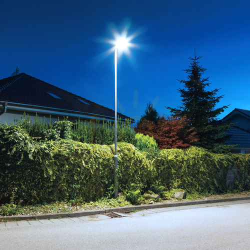 Sprawdź Czarna Latarnia Solarna Kers Ii 300 W 1200lm 6500 K IP65