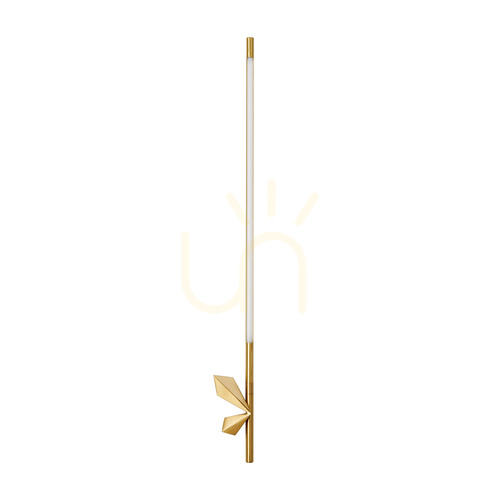 Sprawdź Lampa ścienna FLORENCE LED złota 86 cm