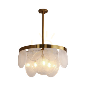Lampa wisząca AURORA mosiądz 60 cm small 4