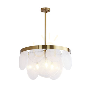 Lampa wisząca AURORA mosiądz 60 cm small 6