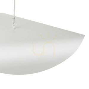 Lampa wisząca ENZO biało złota 40 cm small 11