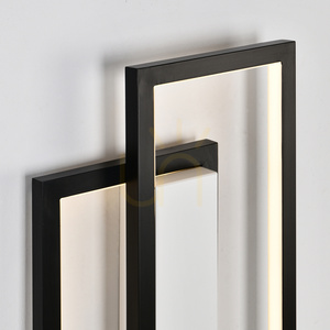 Lampa ścienna SYMMETRY-160 LED czarna 160 cm small 8