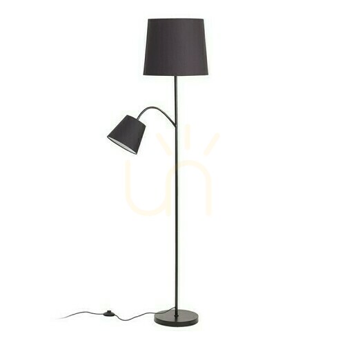 Sprawdź Akcesorium Do Abażurów Pampa Stojak Podłogowy Czarna 230 V Led E27 11+7 W