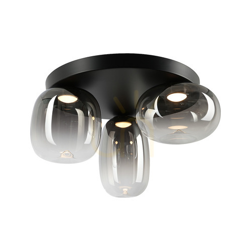 Sprawdź Plafon Milagro VASO Smoked ML1412 czarny LED 12 W 42 cm