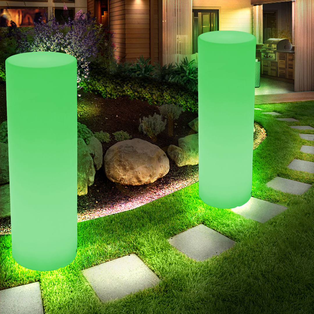 Zobacz Lampa ogrodowa kolumna TUBE LED RGBW 16 kolorów 115 cm Lampa ogrodowa kolumna TUBE LED RGBW 16 kolorów 115 cm