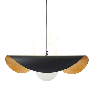Lampa wisząca ENZO czarno złota 60 cm small 10
