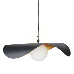 Lampa wisząca ENZO czarno złota 60 cm small 17