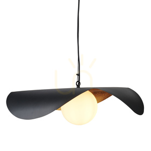 Lampa wisząca ENZO czarno złota 60 cm small 18