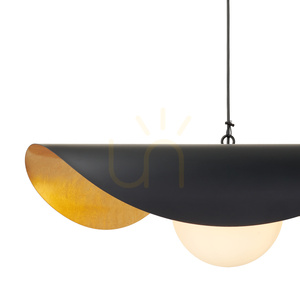Lampa wisząca ENZO czarno złota 80 cm small 13