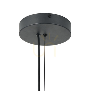 Lampa wisząca ENZO czarno złota 80 cm small 9