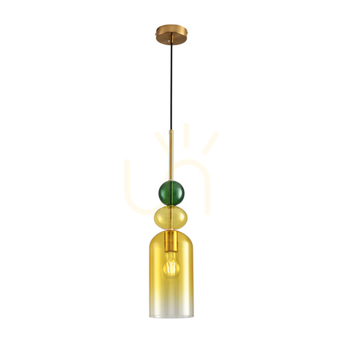 Sprawdź Lampa wisząca PASTELLO YELLOW kolorowa 13 cm