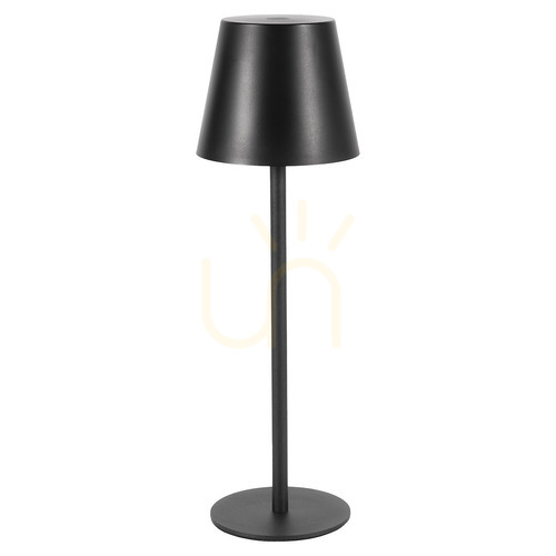 Sprawdź Czarna Lampka Biurkowa Virgin 3 W Cct Ip44 Bateria IP44