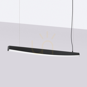 Lampa wisząca JORUN 120 czarna LED 3000K - THORO small 1