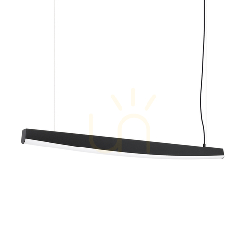 Sprawdź Lampa wisząca JORUN 120 czarna LED 3000K - THORO