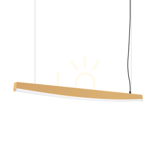 Sprawdź Lampa wisząca JORUN 120 złota LED 3000K - THORO