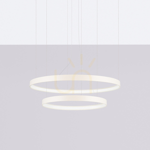 Żyrandol RIO 2 55/78 beżowy LED 4000K - THORO small 1