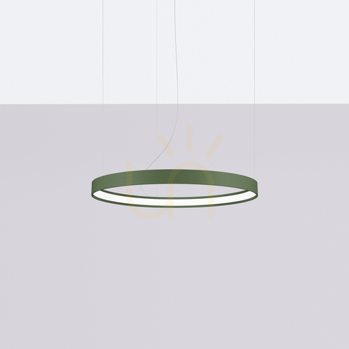 Sprawdź Żyrandol RIO 55 zielona oliwka LED 4000K - THORO