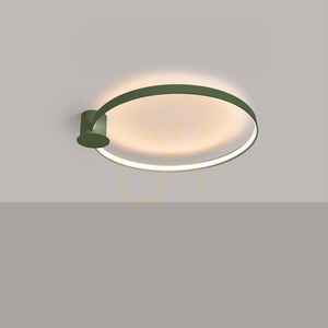 Plafon RIO 78 zielony oliwkowy LED 3000K - THORO small 2