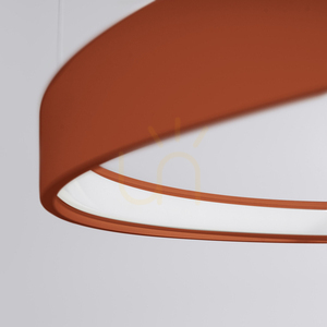 Żyrandol RIO 78 ochra czerwona LED 3000K - THORO small 6
