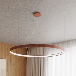 Żyrandol RIO 110 ochra czerwona LED 4000K - THORO small 13