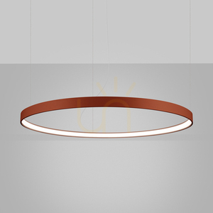 Żyrandol RIO 110 ochra czerwona LED 4000K - THORO small 2