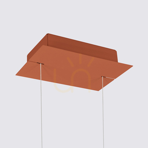 Lampa wisząca RIO 55 ochra czerwona LED 4000K - THORO small 7
