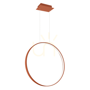 Lampa wisząca RIO 55 ochra czerwona LED 4000K - THORO small 0