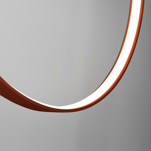 Lampa wisząca RIO 110 ochra czerwona LED 4000K - THORO small 6
