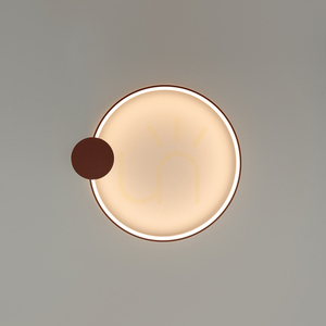 Plafon RIO 55 ochra czerwona LED 3000K - THORO small 6