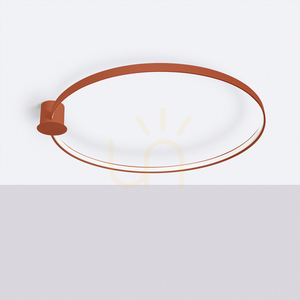 Plafon RIO 110 ochra czerwona LED 4000K - THORO small 1