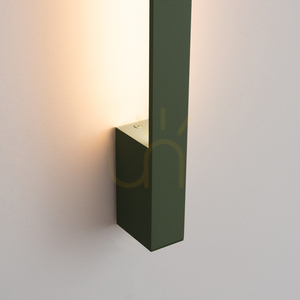 Kinkiet LAHTI 90 zielony oliwkowy LED 3000K - THORO small 3