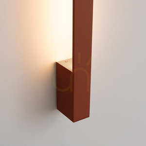 Kinkiet LAHTI 50 ochra czerwona LED 3000K - THORO small 3