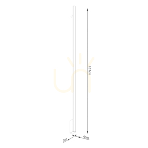 Kinkiet LAGOM 150 biały LED 3000K - THORO small 7